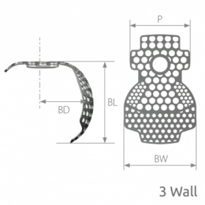 Мембрана OssBuilder P-7 BW-9 BL-9 BD-5.5 Osstem