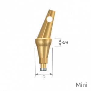 Селекторы углового абатмента GS. мини, 6-гранник (тип В) G/H-4, D-4.3,