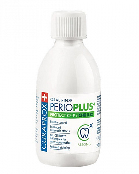 Жидкость-ополаскиватель Curaprox Perio Plus Protect CHX 0.12% - 10 мл.