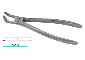 Щипцы для удаления 8-х зубов для взрослых Extraction Forcep тип Азии FXX79